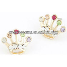 YIwu Großhandel Elegante CZ Stein Crown Stud Ohrring Fantasy Jewels10113680